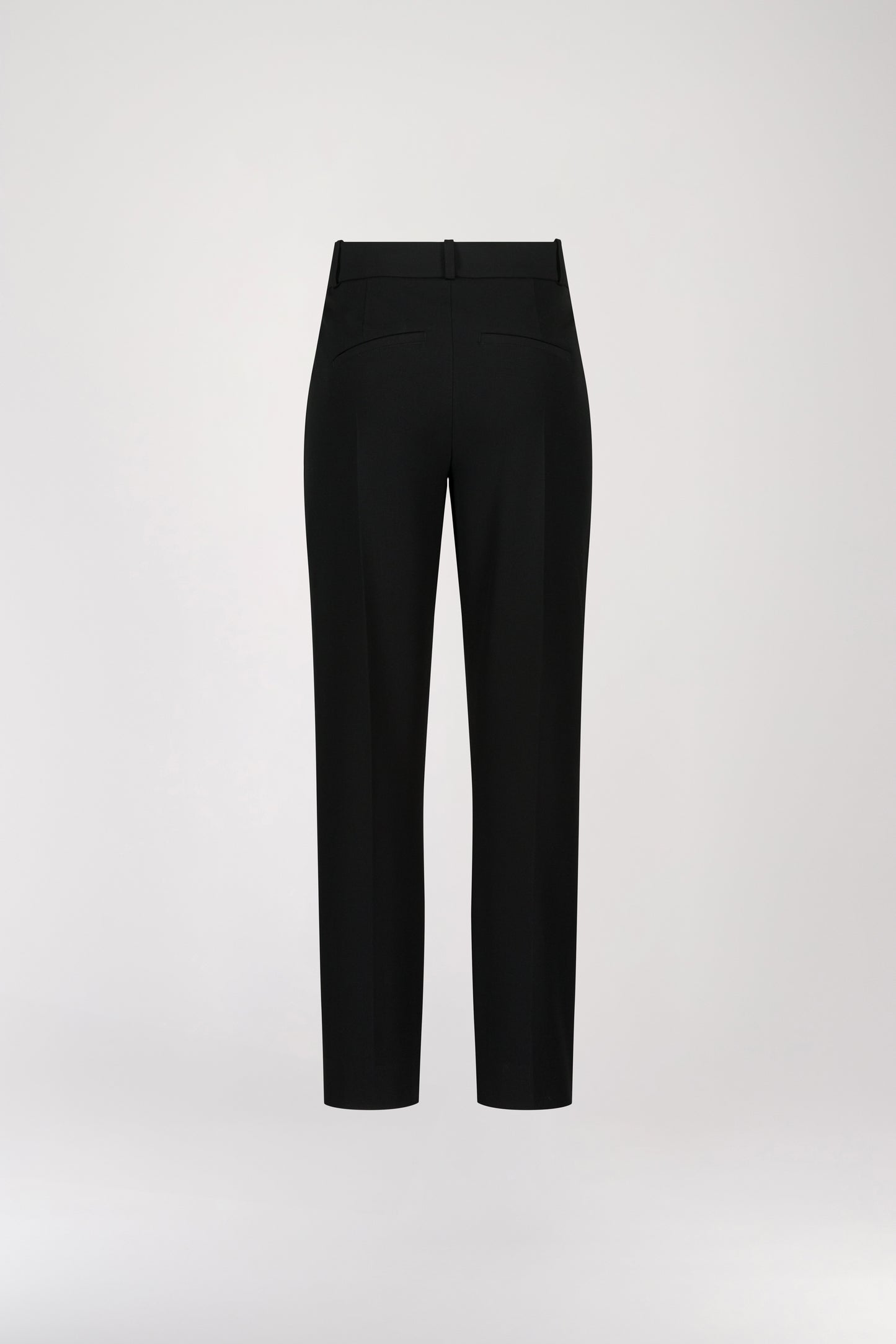 Black stretch narrow pants