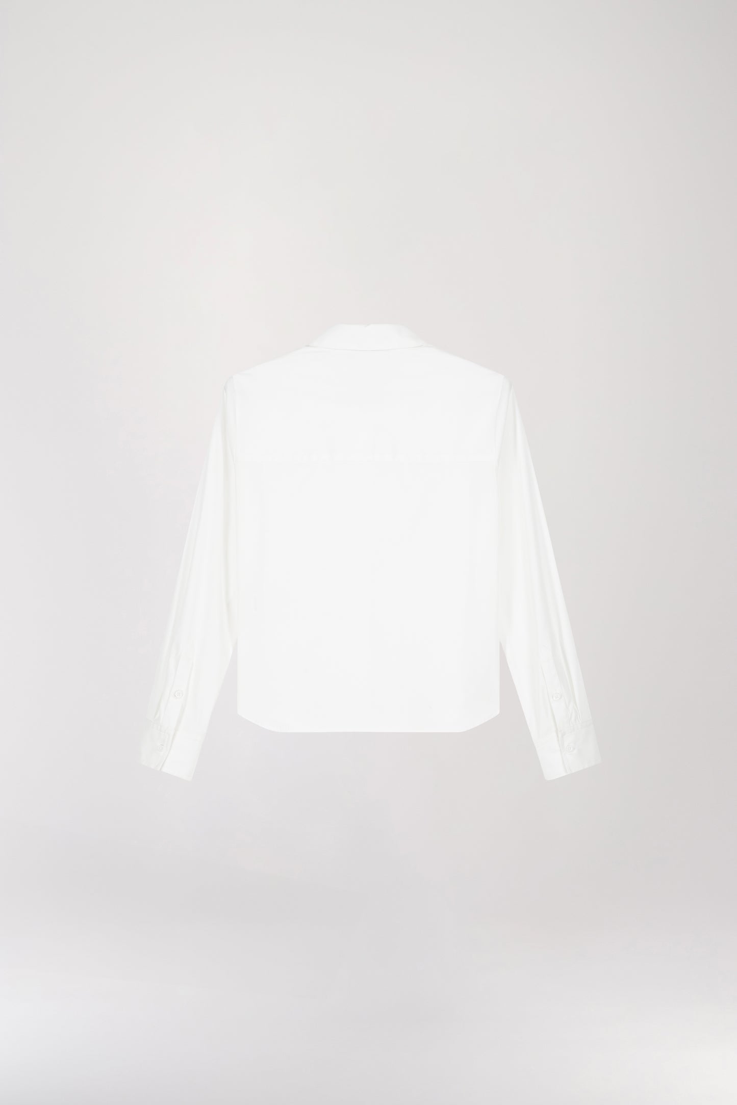 Chemise courte blanche