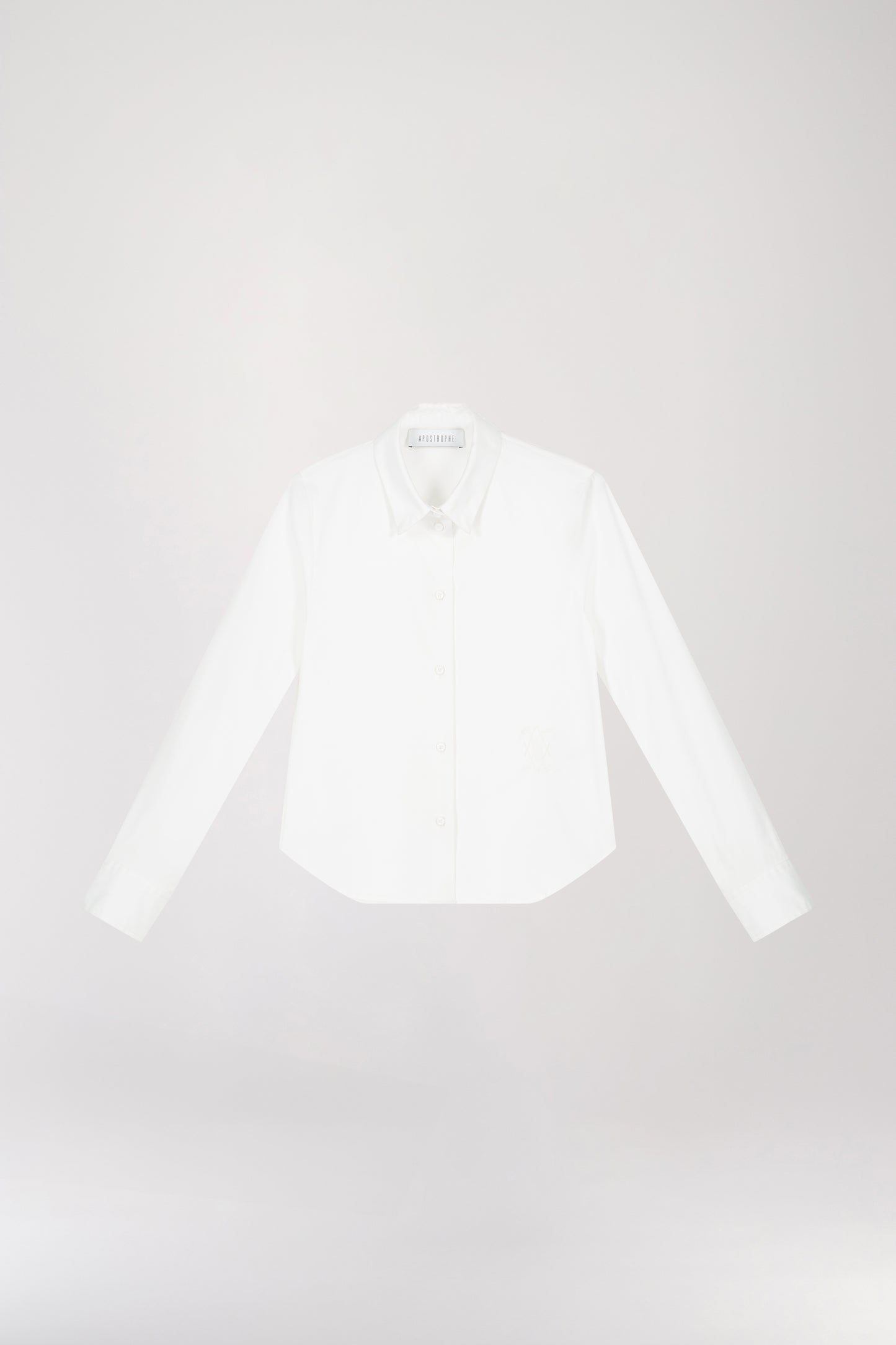 Chemise courte blanche