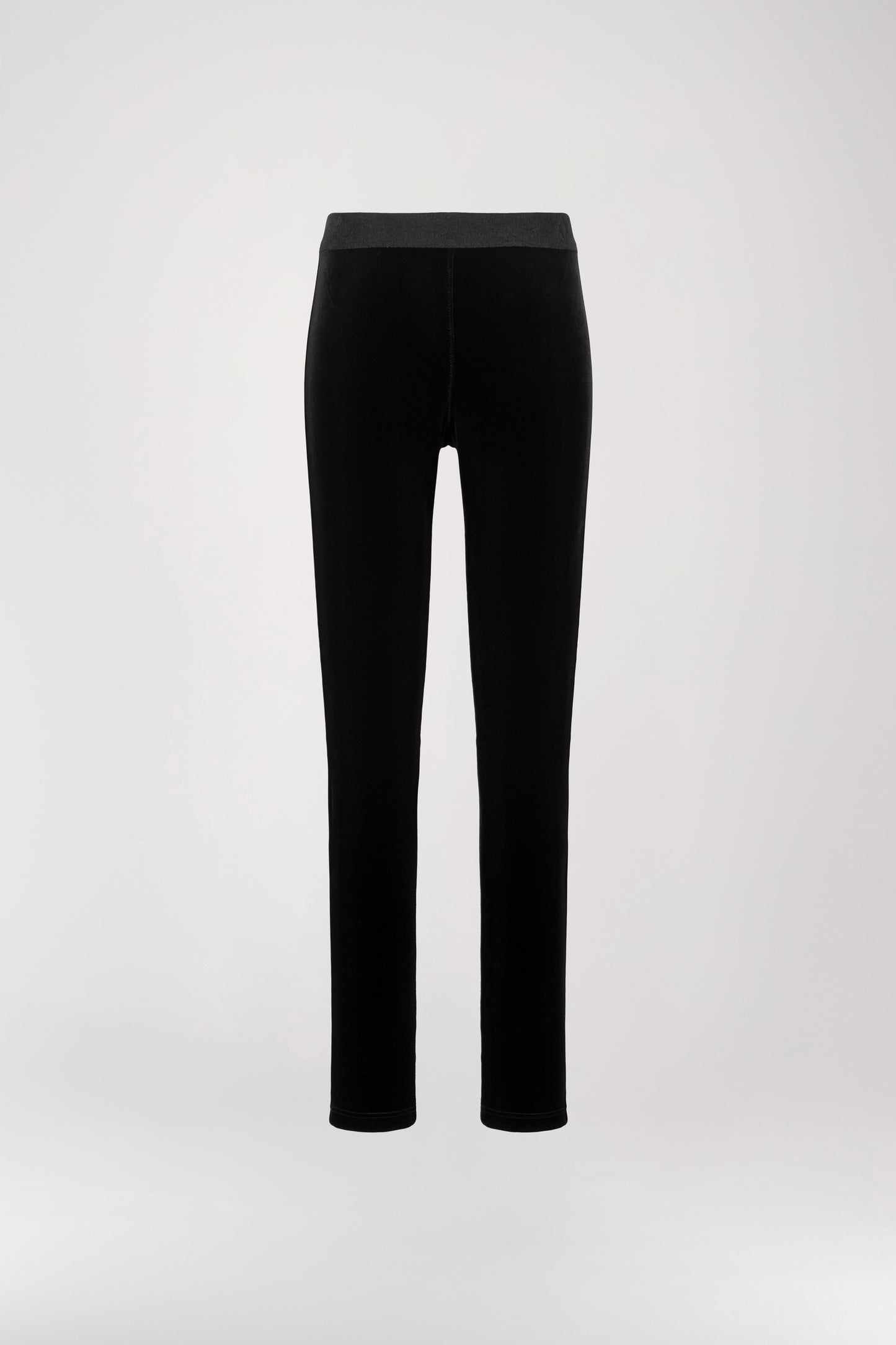 Legging en velours noir