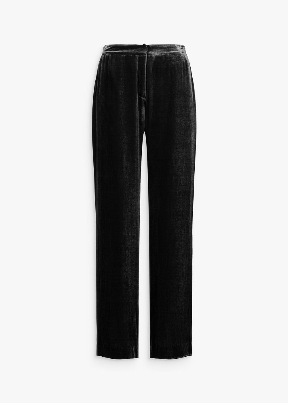 Pantalon large en velours noir