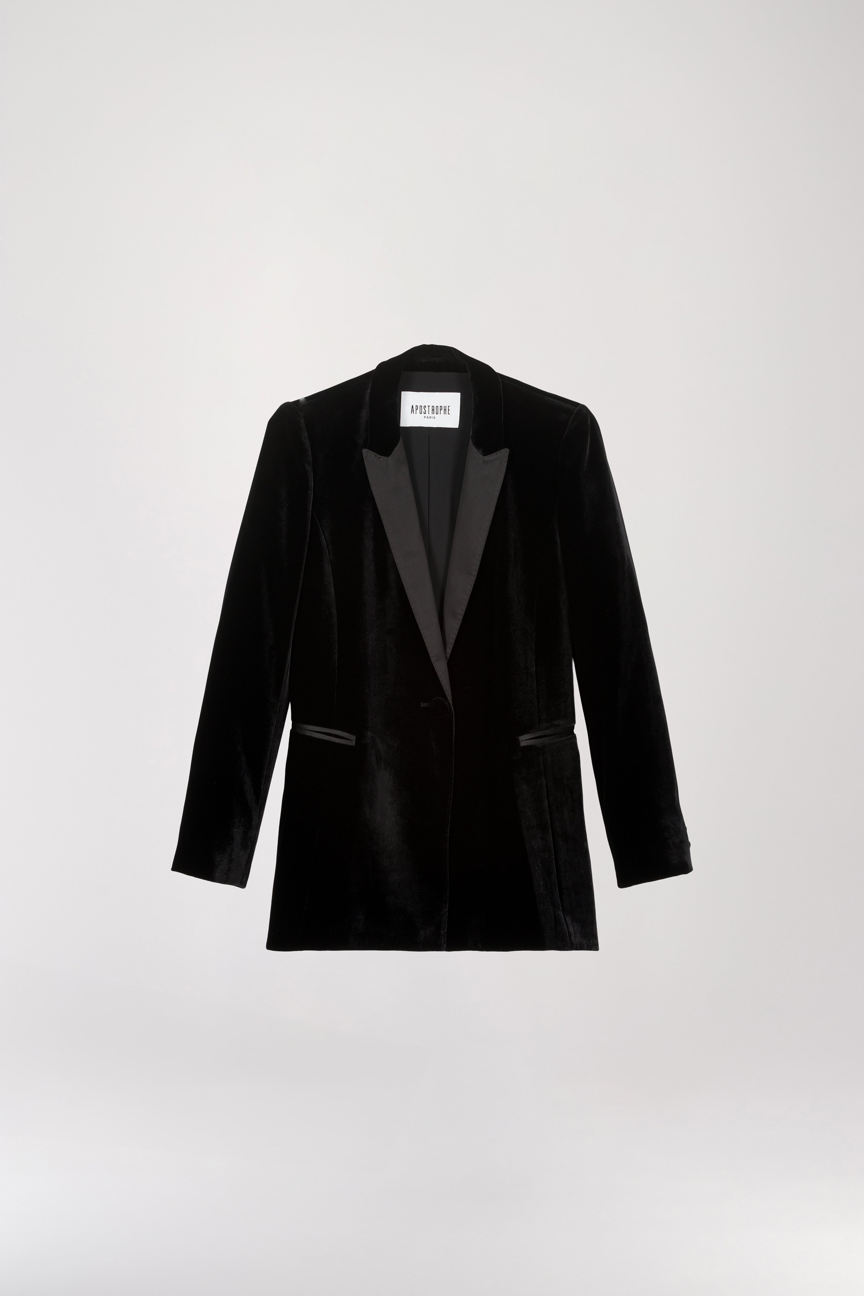 Blazer velours noir sale