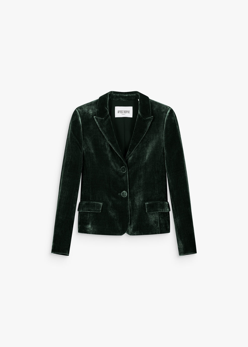 Veste velours online vert