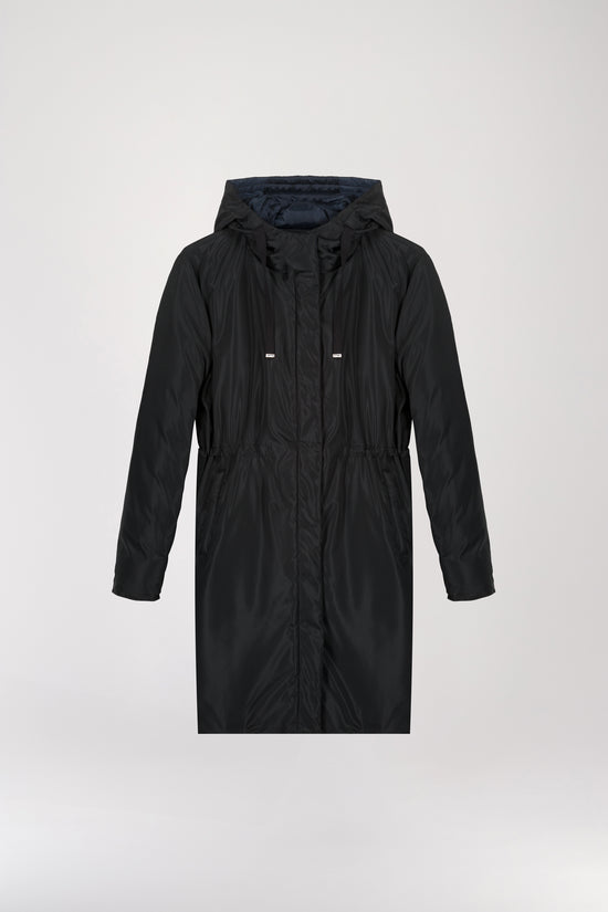 Parka réversible noire