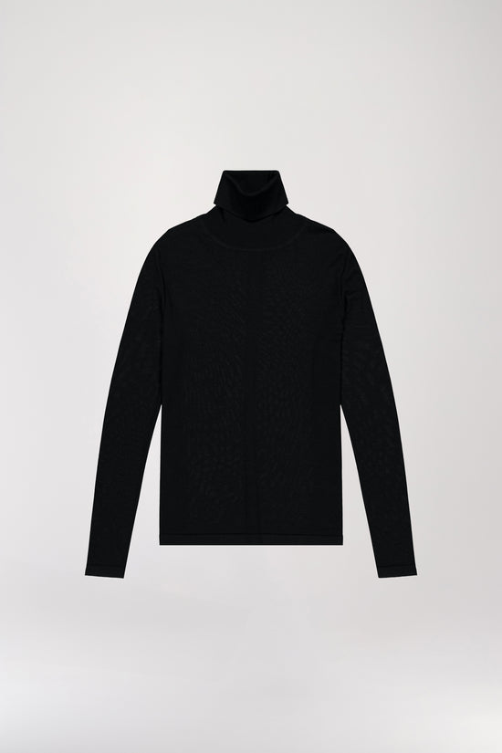 Black turtleneck