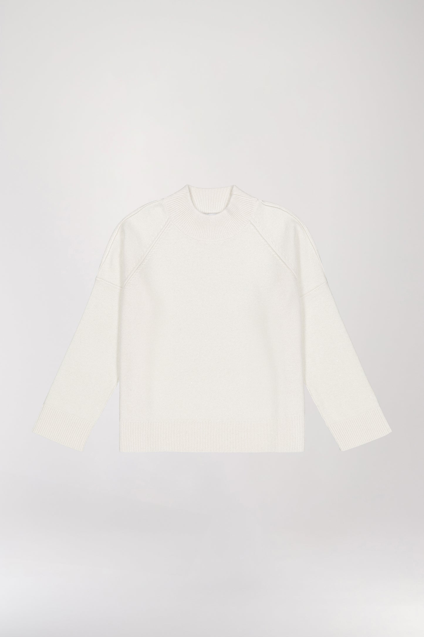 Off-white visible stitching sweater