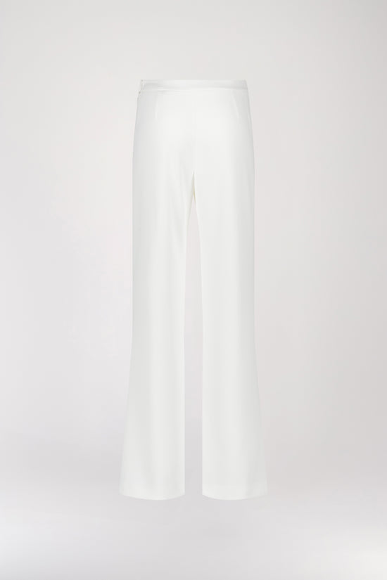 Pantalon fluide blanc cassé