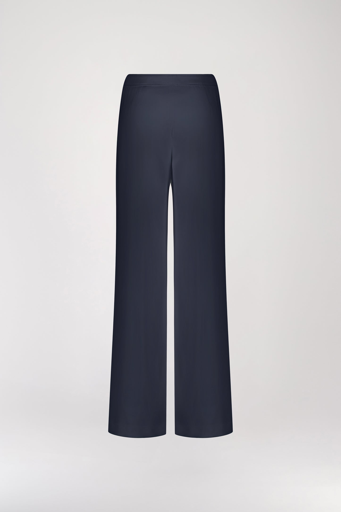 Flared pants with navy bridge