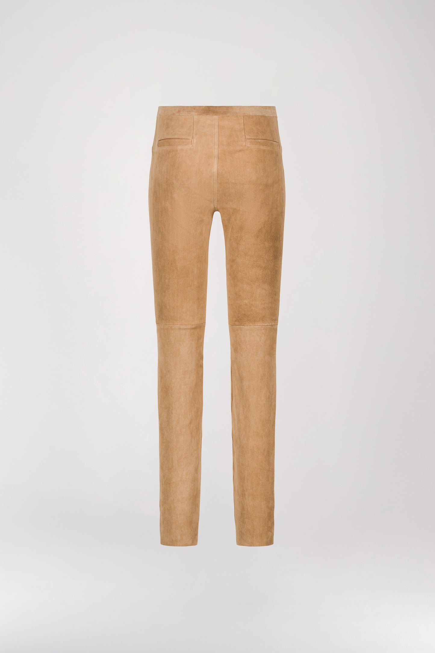 Pantalon en daim beige