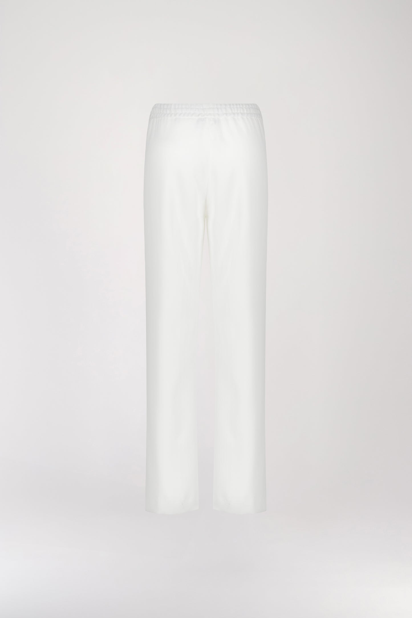 Pantalon fluide large blanc cassé