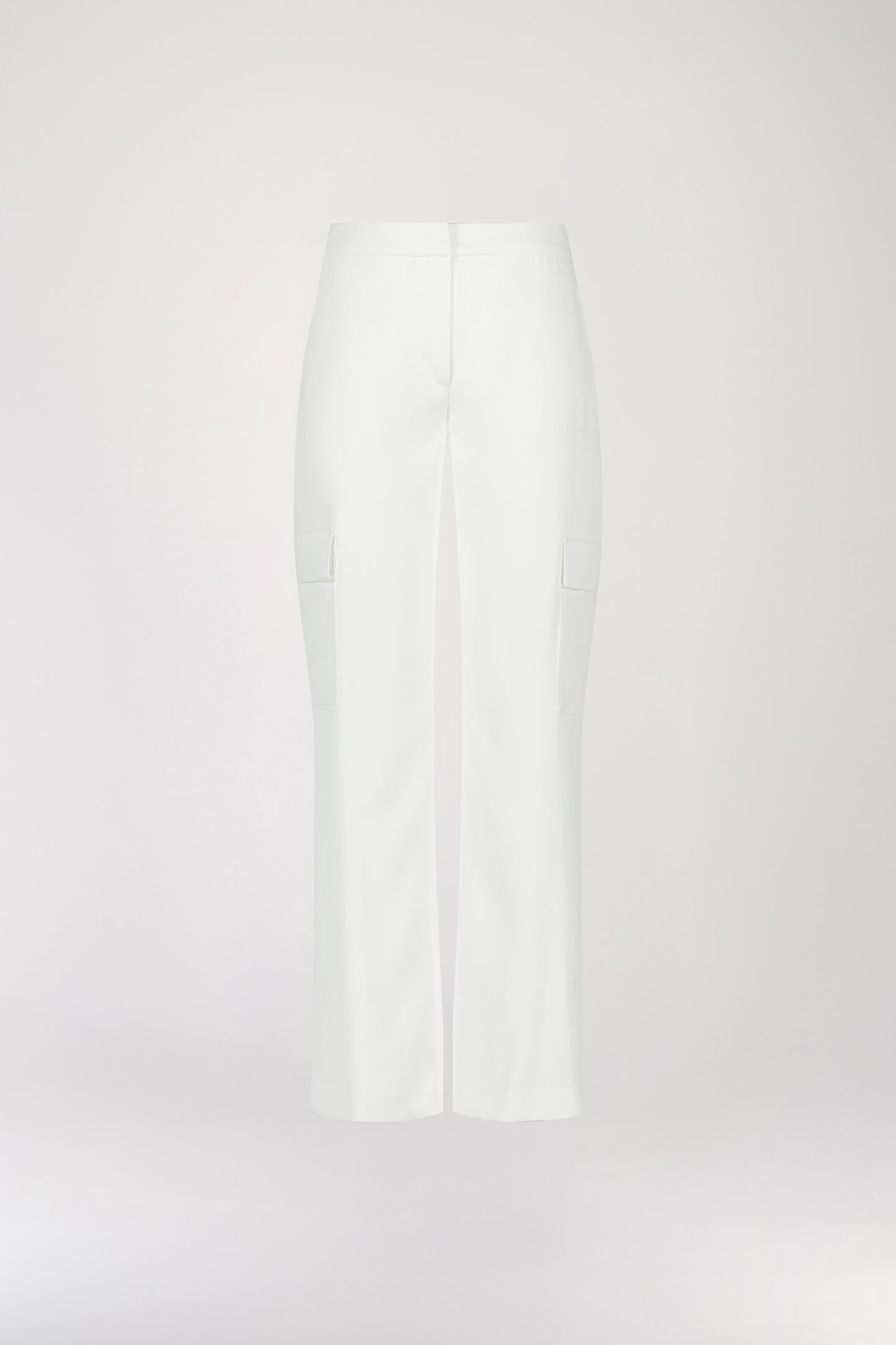 Pantalon cargo blanc cassé