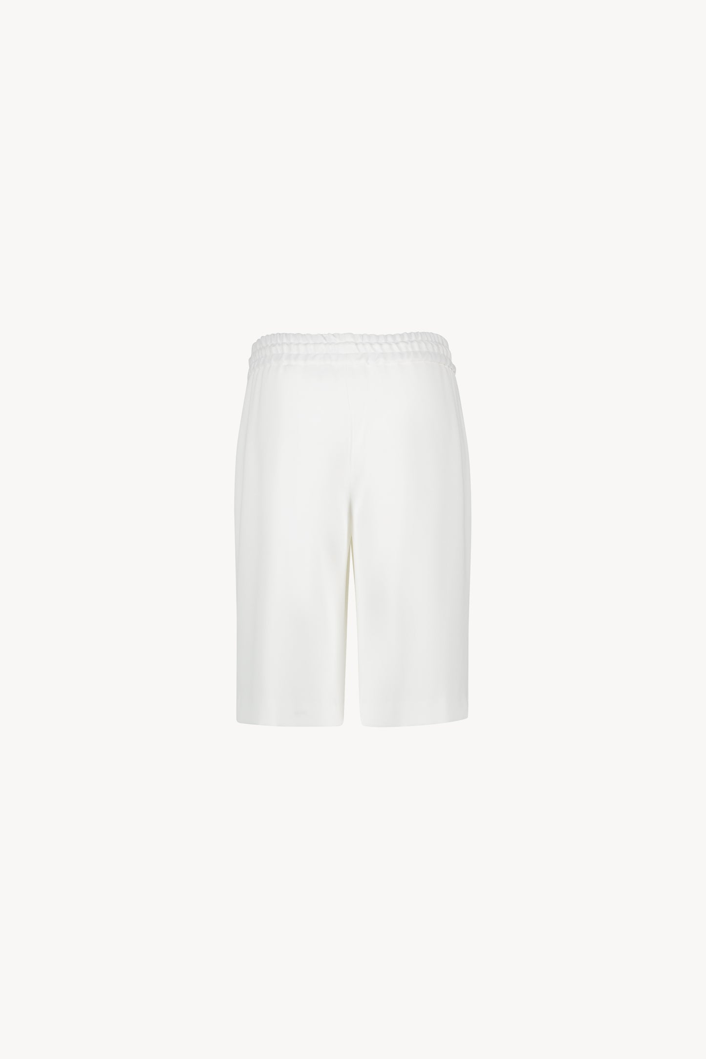 Short droit blanc