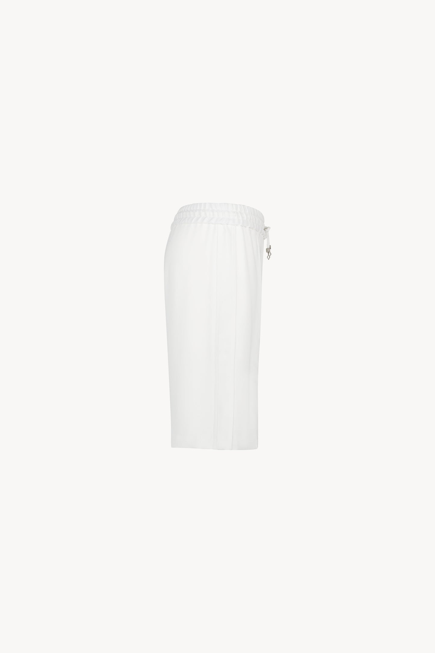 Short droit blanc