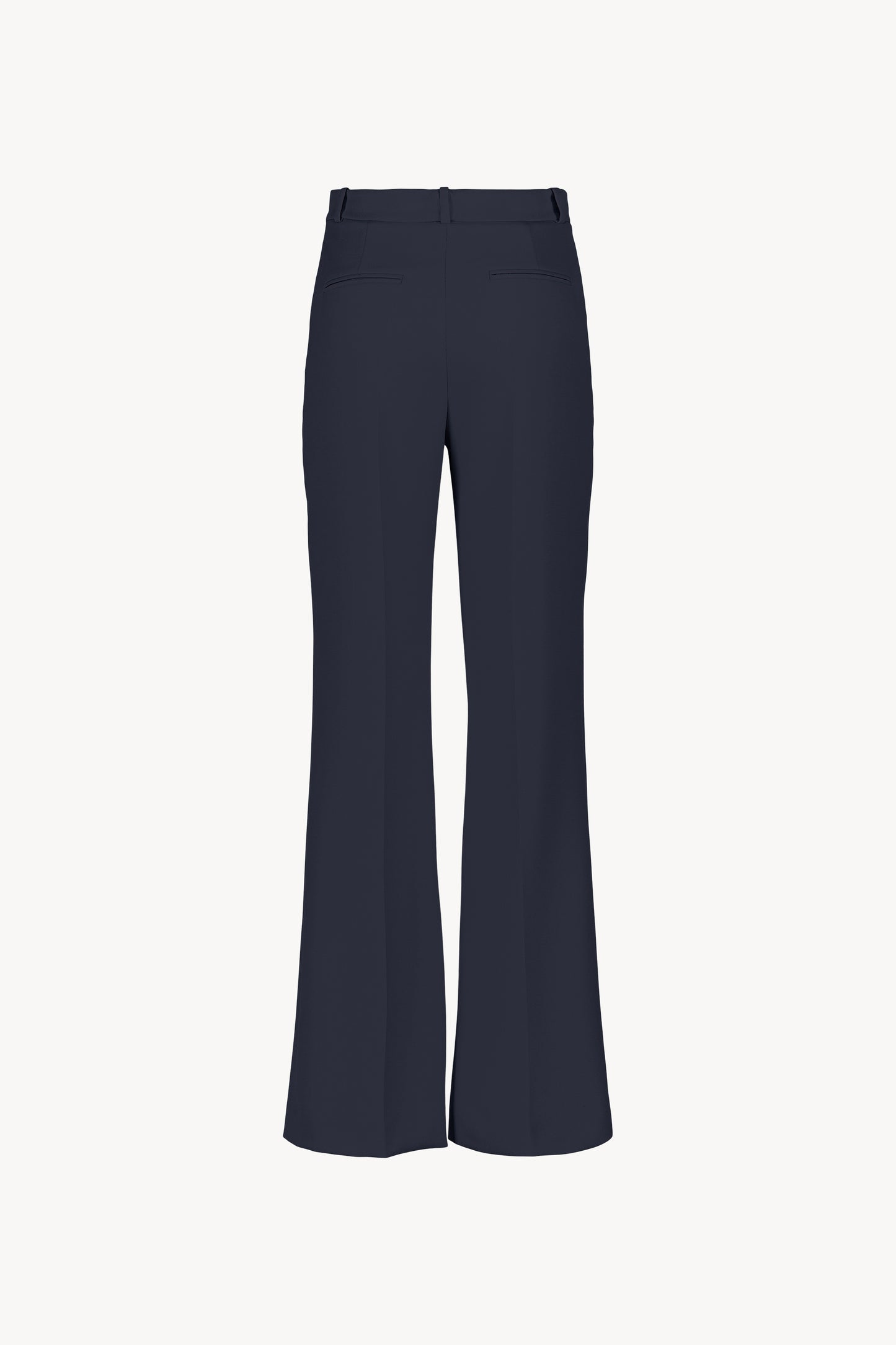 Pantalon droit fluide marine coupe droite fluide
