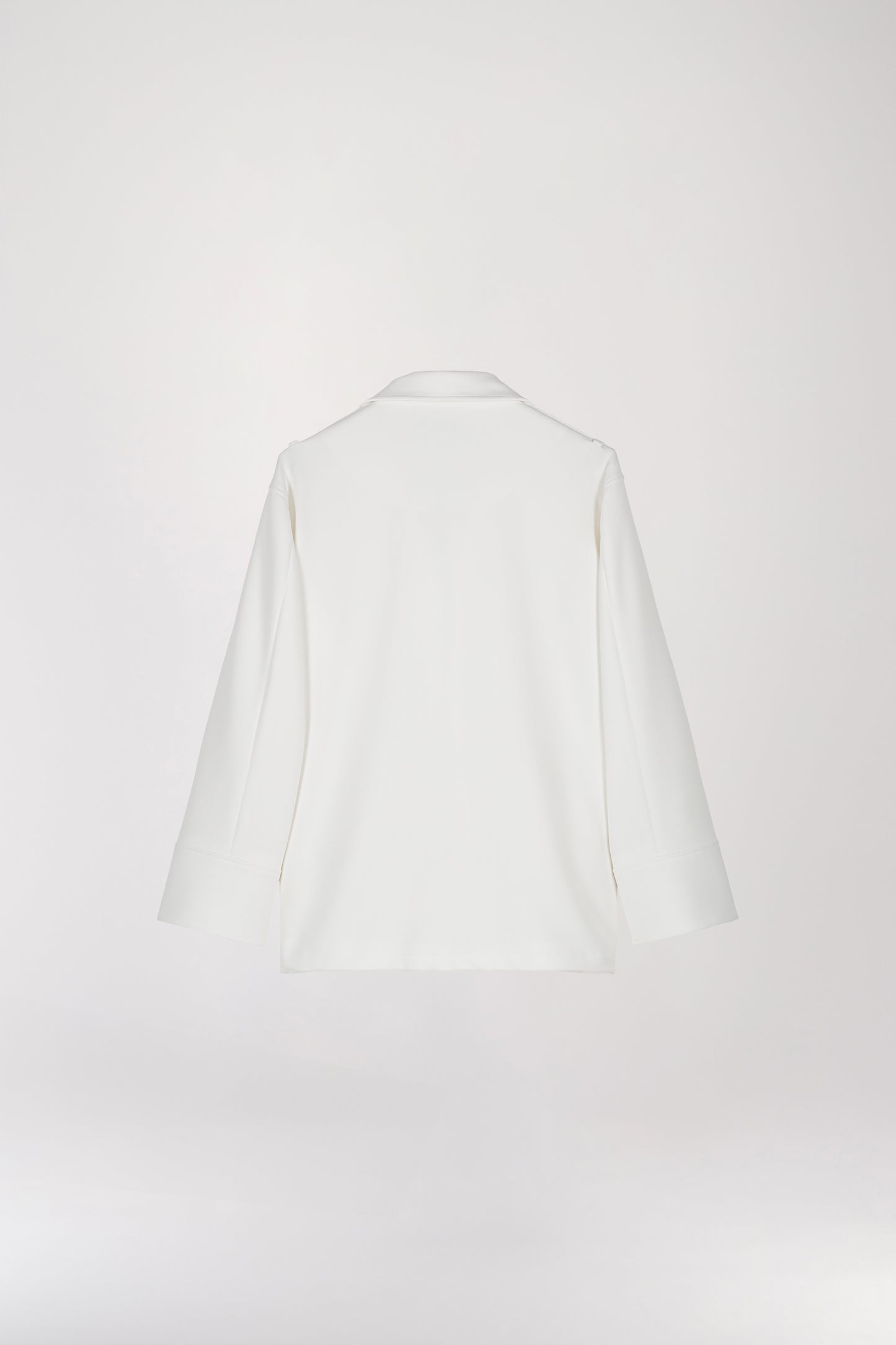 Veste blouson blanc cassé