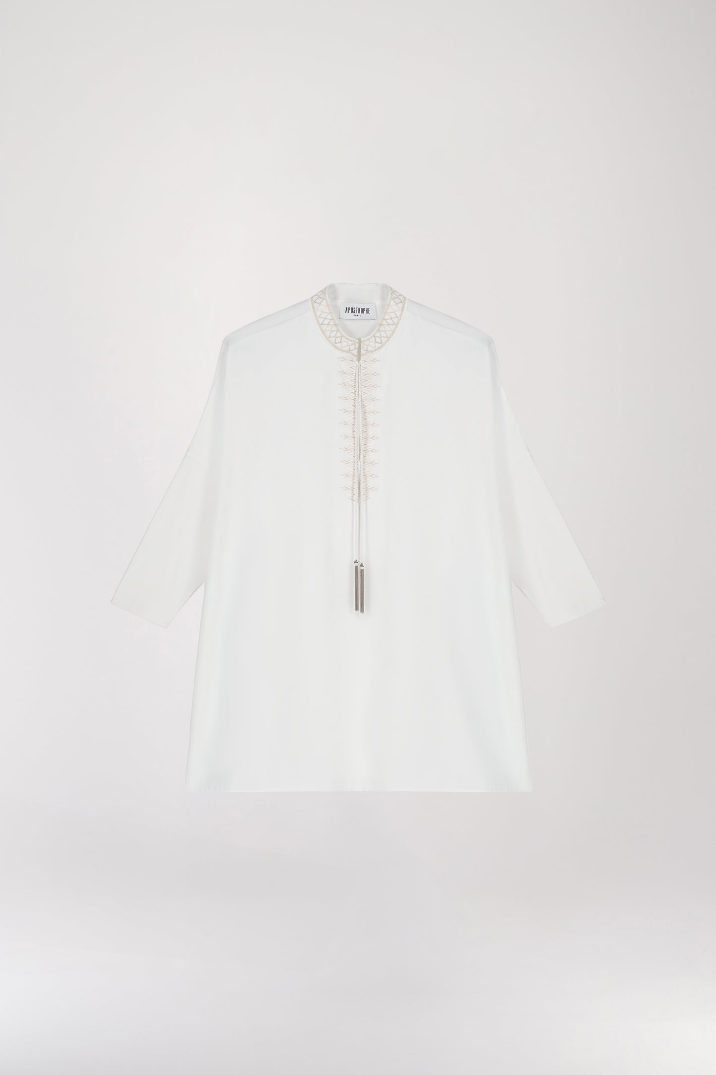 Off-white Mao V collar tunic