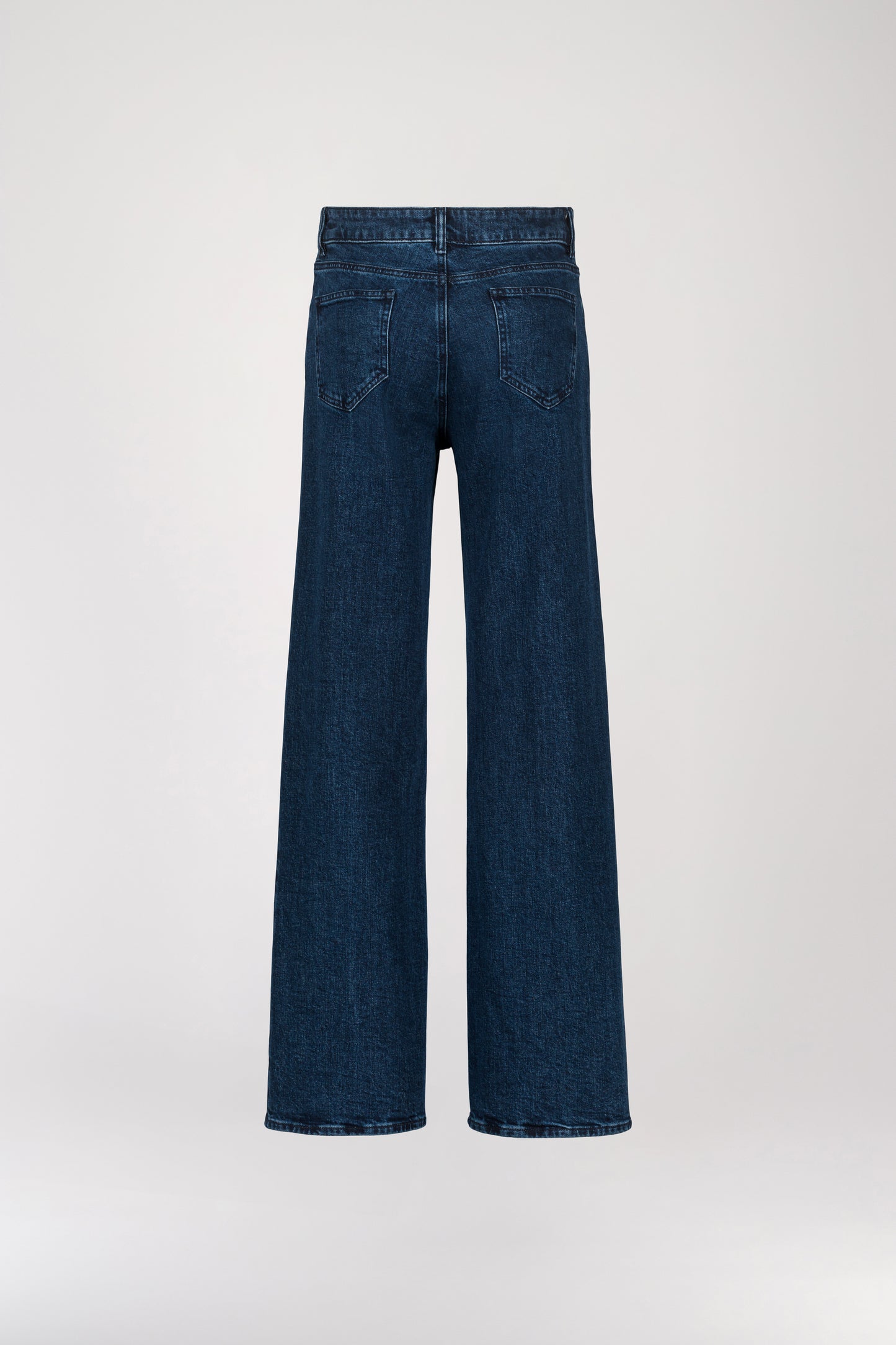 Jeans large bleu denim