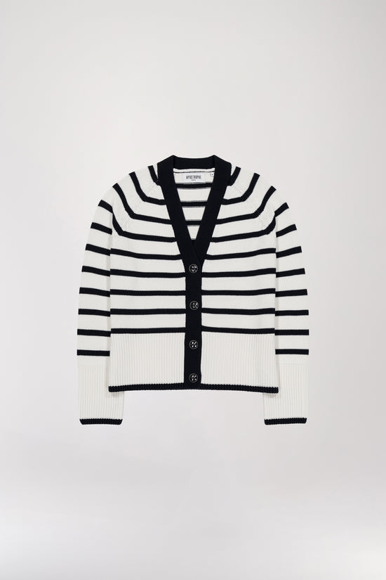 Navy sailor cardigan