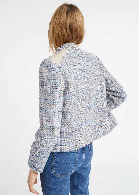 Veste perfecto en tweed