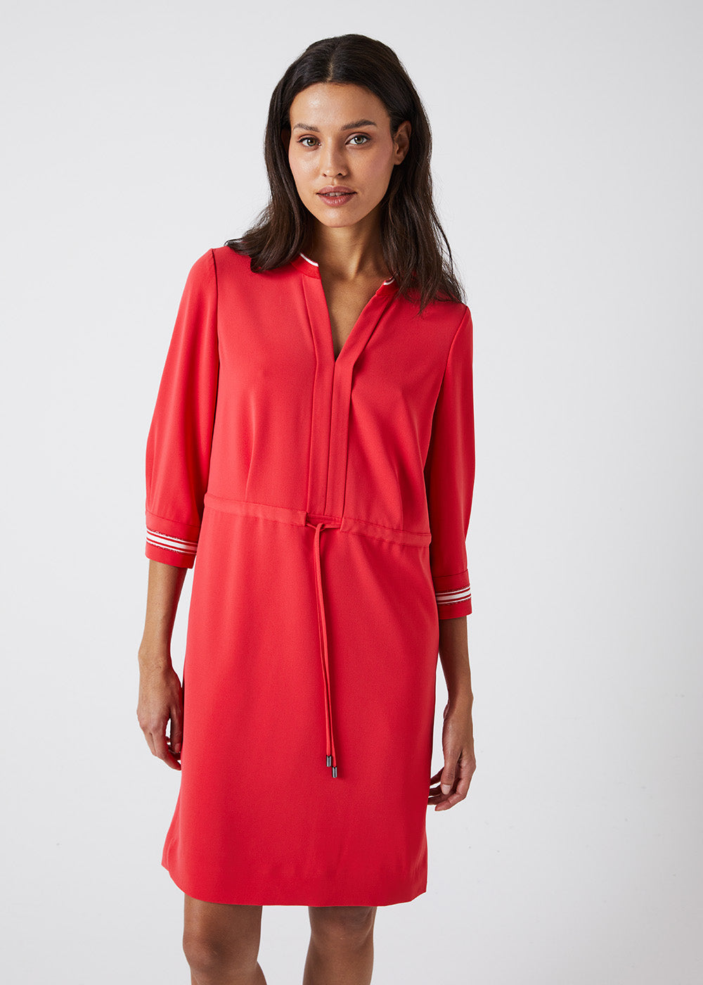 ROBE CORAIL COULISSE A LA TAILLE