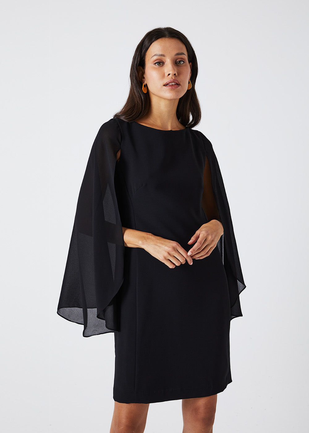 ROBE AVEC CAPE