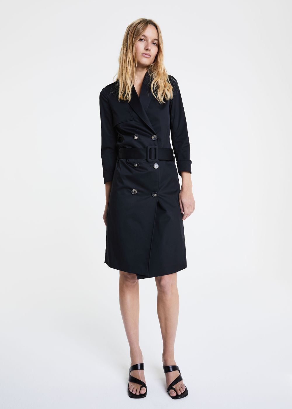 Robe trench Claire noire