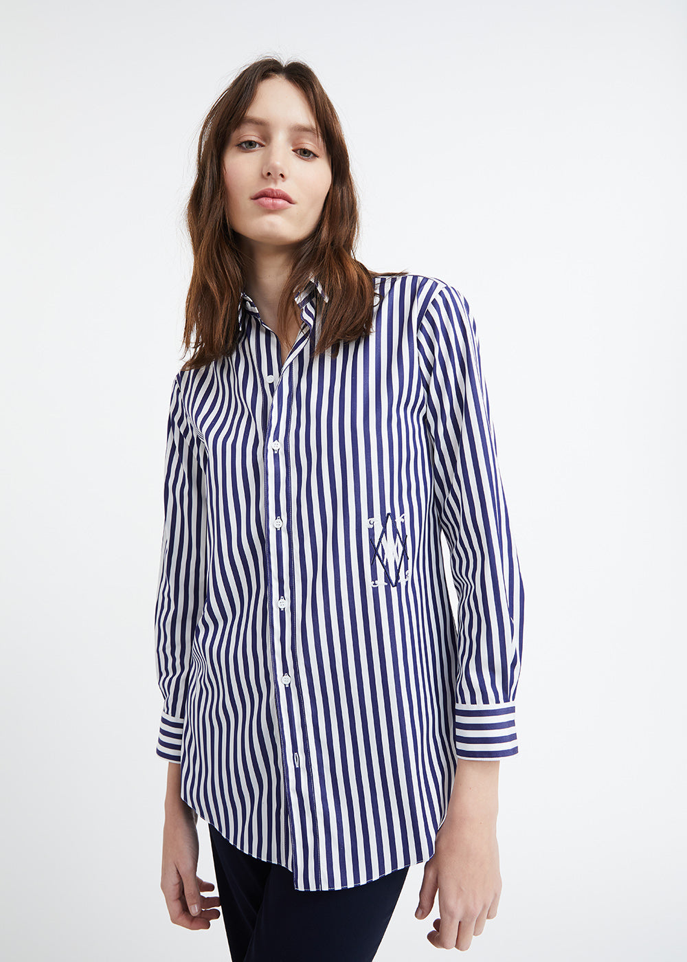 Chemise oversize à rayures
