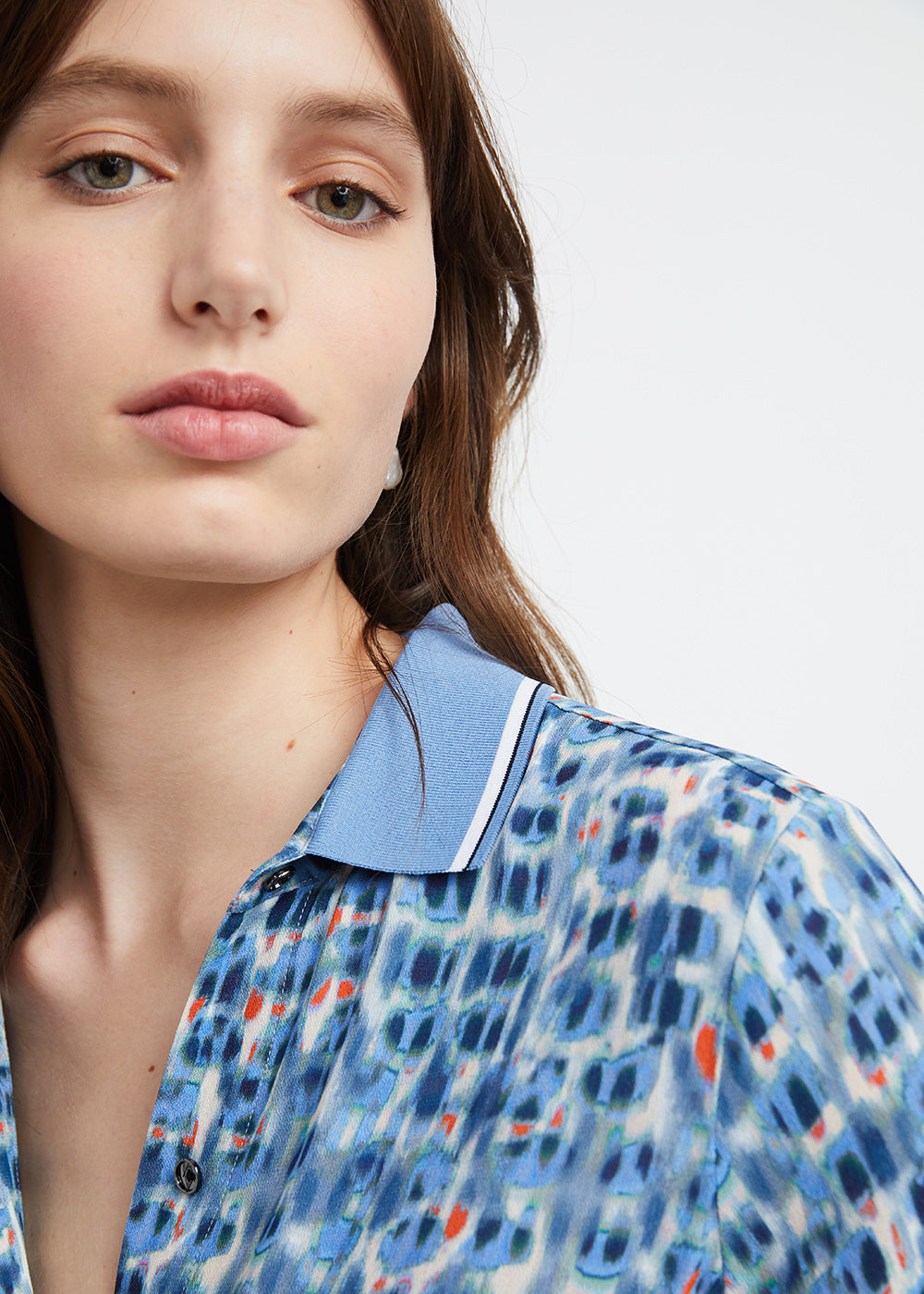 Robe chemise imprimée
