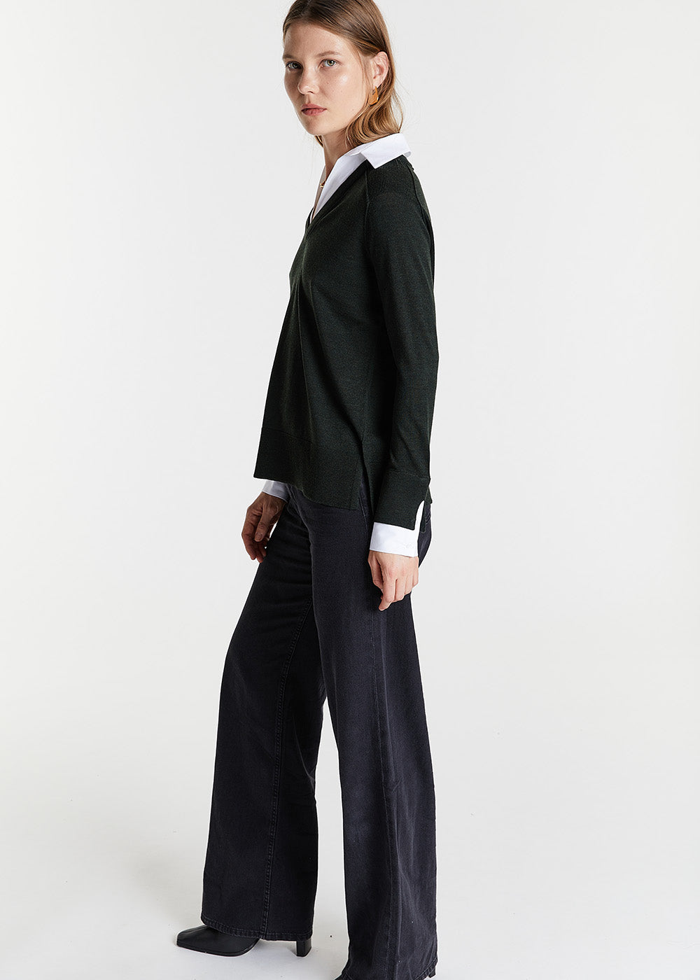 PULL CHEMISE KAKI