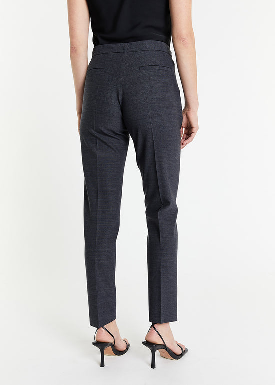 Pantalon droit en laine
