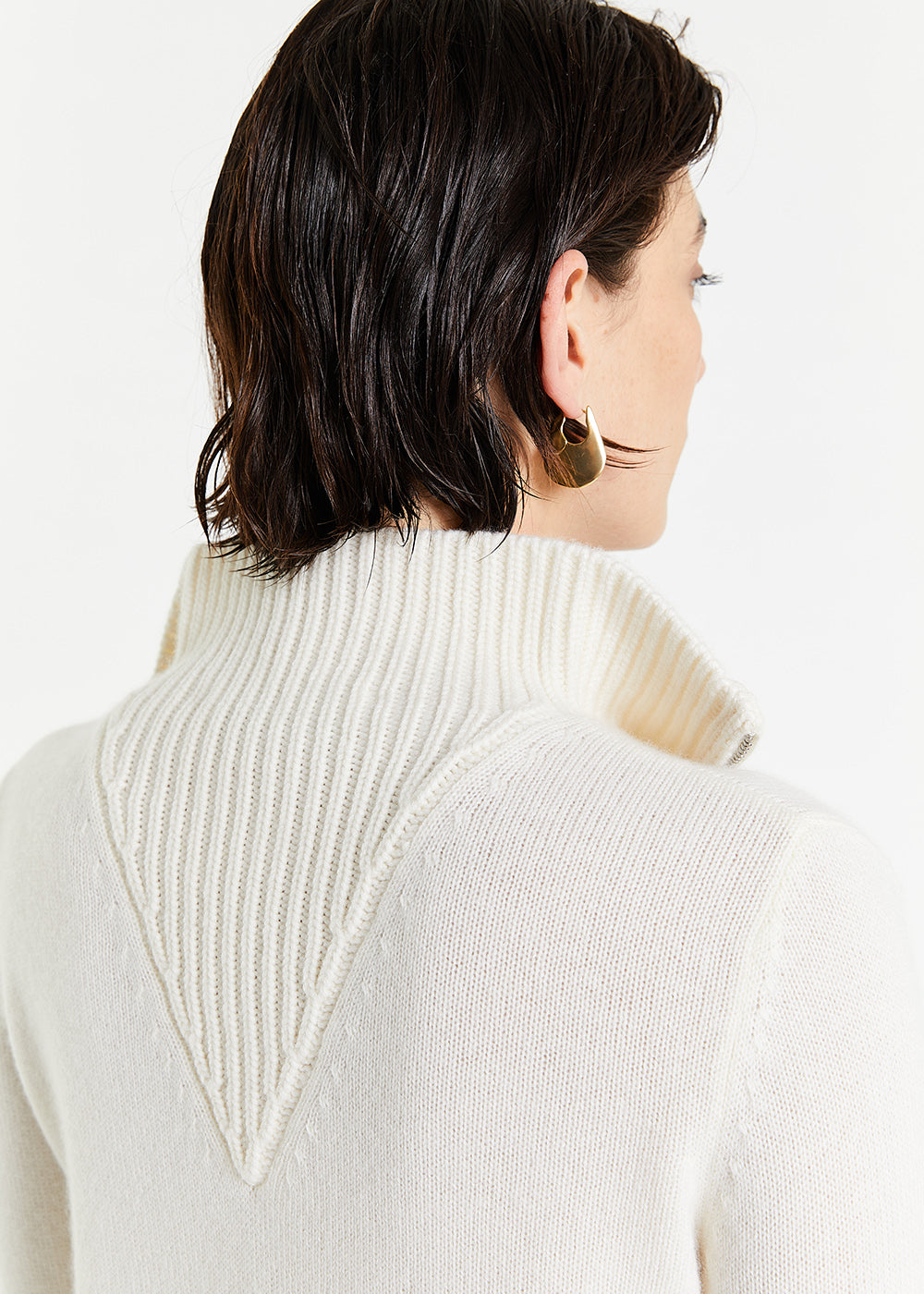PULL EN LAINE BLANC