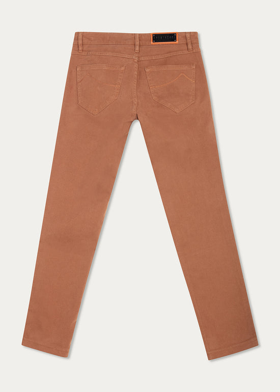 Jeans slim camel